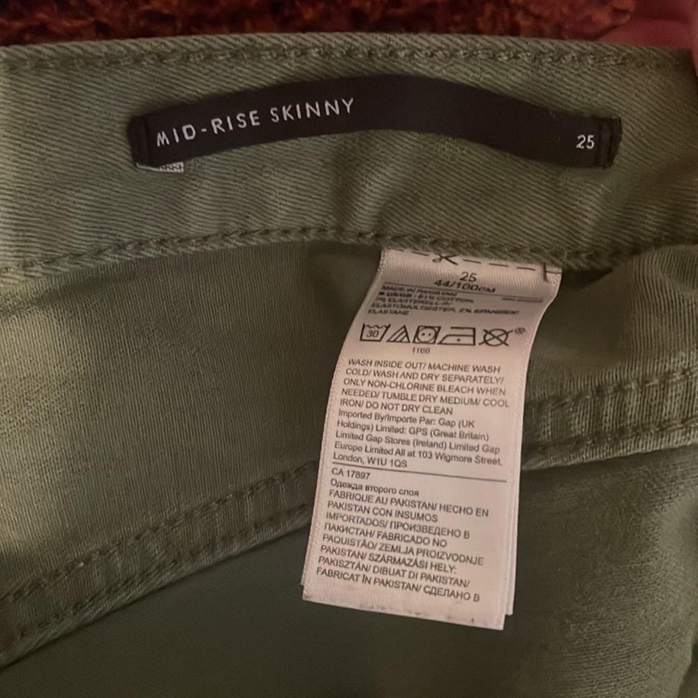 BANANA REPUBLIC premium denim collection, mid-rise skinny - Picture 7 of 8